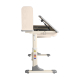 Комплект Anatomica Genius парта + кресло + надстройка + выдвижной ящик + подставка для книг клен/серый с зеленым креслом Armata Duos
